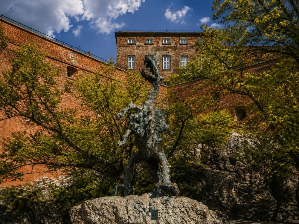 Δράκος του Wawel, Κρακοβία